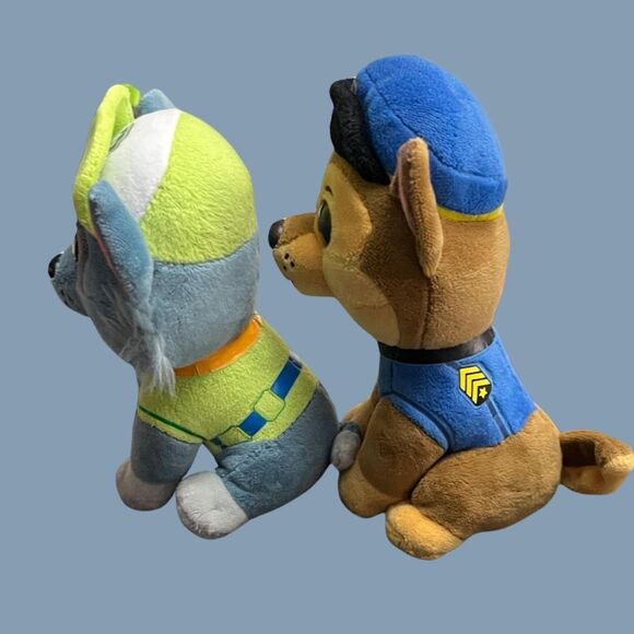 Ty Beanie Babies Paw Patrol Everest Chase & Rocky - Picture 2 of 11